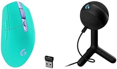 Logitech G305 Lightspeed Mouse Inalámbrico para Juegos + G733 Light...