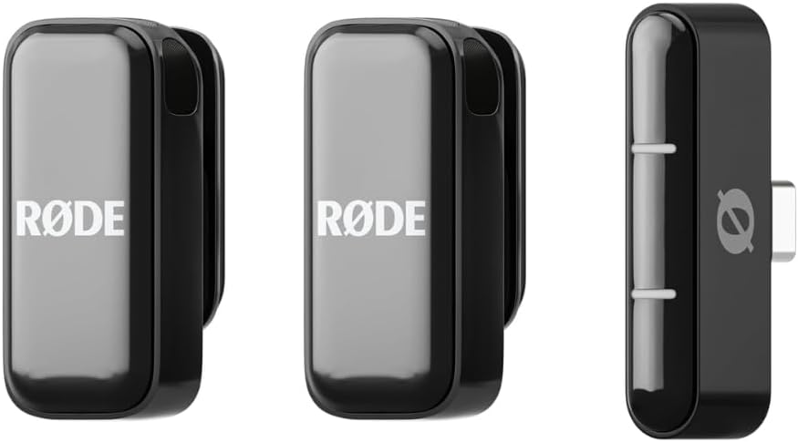 RØDE Wireless Micro - Micrófono inalámbrico compacto, dos micrófono...