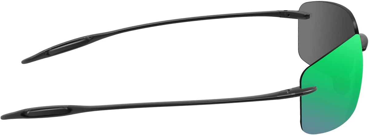 JULI Gafas de sol deportivas para hombres y mujeres, marco Tr90 sin...
