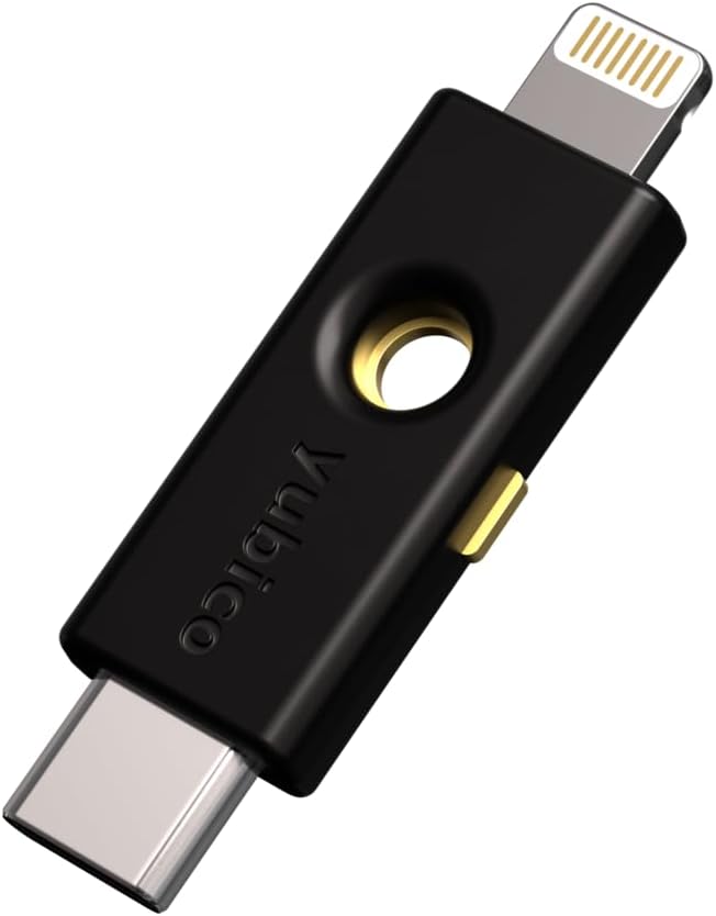 Yubico - YubiKey 5Ci - Clave de seguridad y contraseña de autentica...