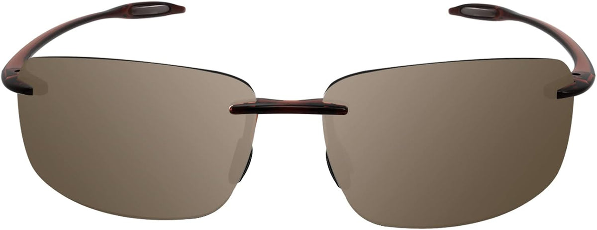 JULI Gafas de sol deportivas para hombres y mujeres, marco Tr90 sin...