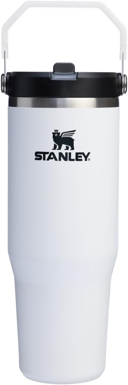STANLEY IceFlow 2.0 - Vaso con pajita, 30 onzas, tiza | Asa de fáci...