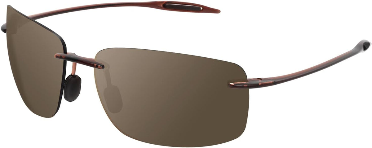 JULI Gafas de sol deportivas para hombres y mujeres, marco Tr90 sin...