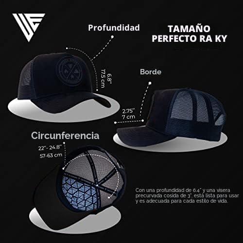 Urban Effort Trucker Hat para hombre – Gorra de béisbol con parte t...