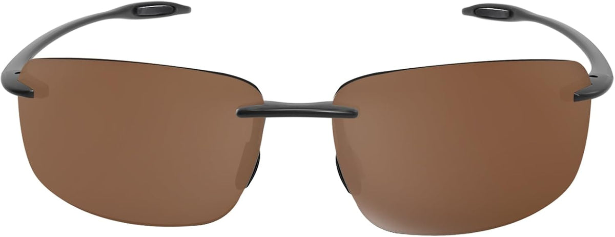 JULI Gafas de sol deportivas para hombres y mujeres, marco Tr90 sin...