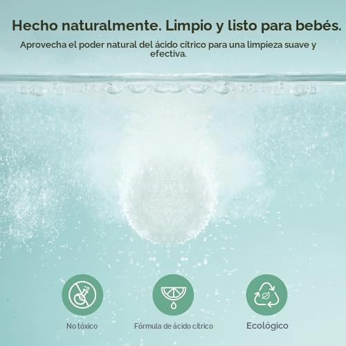 Momcozy Calentador de botellas Nutri y tabletas descalcificadoras o...