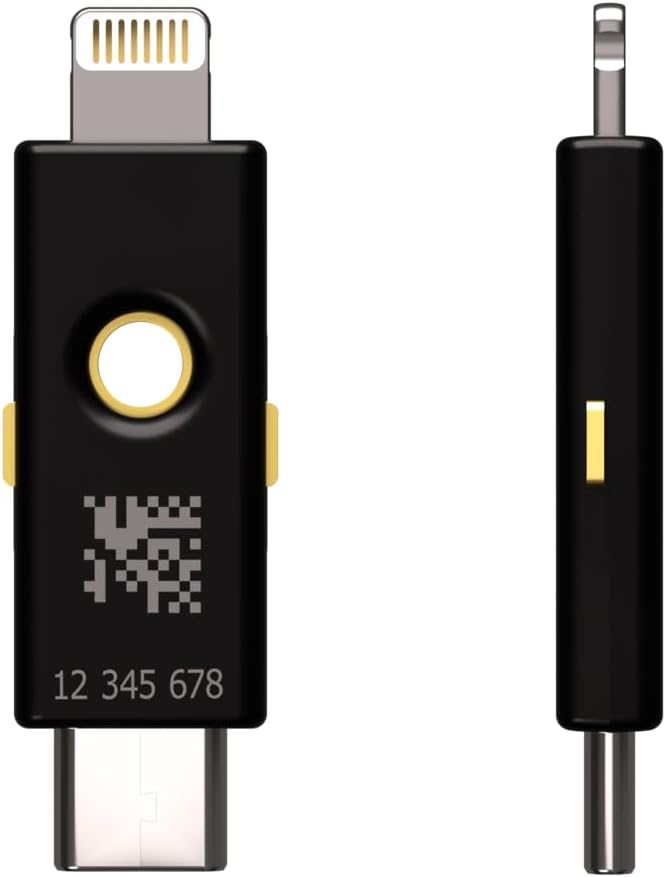 Yubico - YubiKey 5Ci - Clave de seguridad y contraseña de autentica...