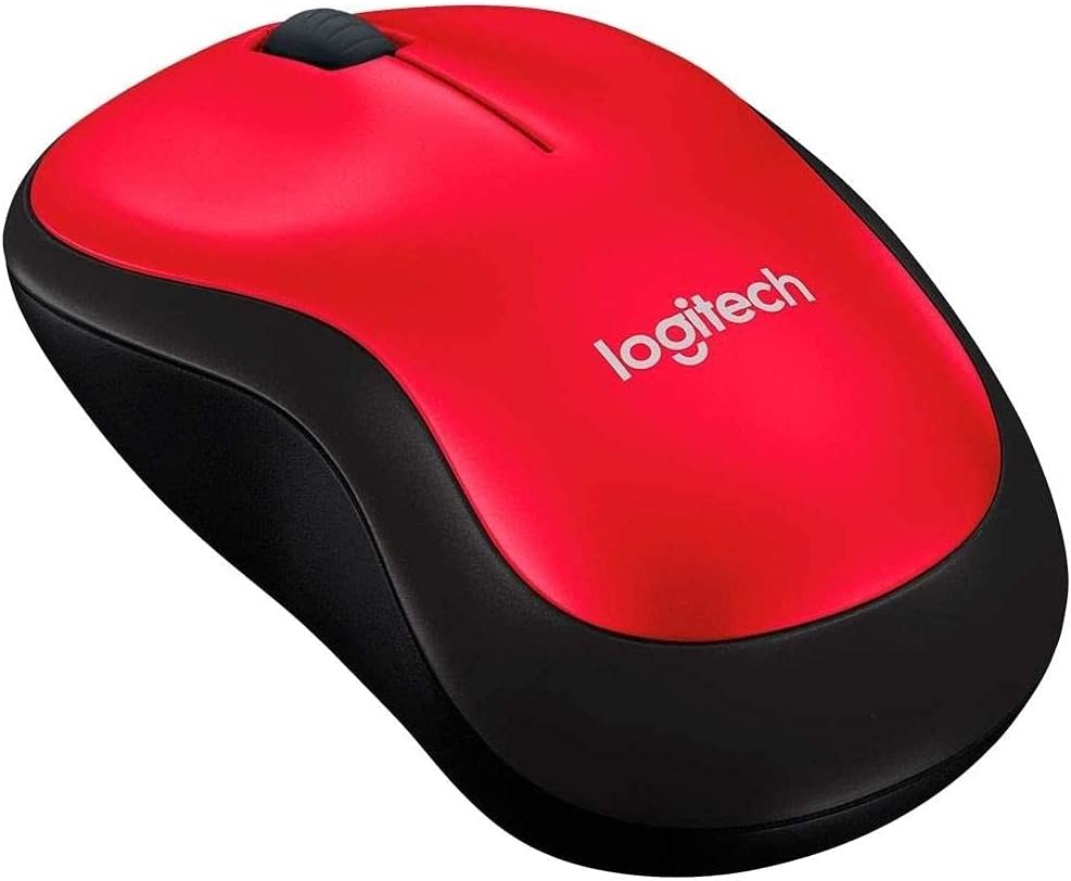 Logitech M185 Ratón Inalámbrico Ambidiestro Compacto con Empuñadura...