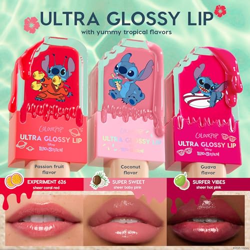 ColourPop x Disney Stitch Makeup Bundle \u2013 Beach Dreamin' P...