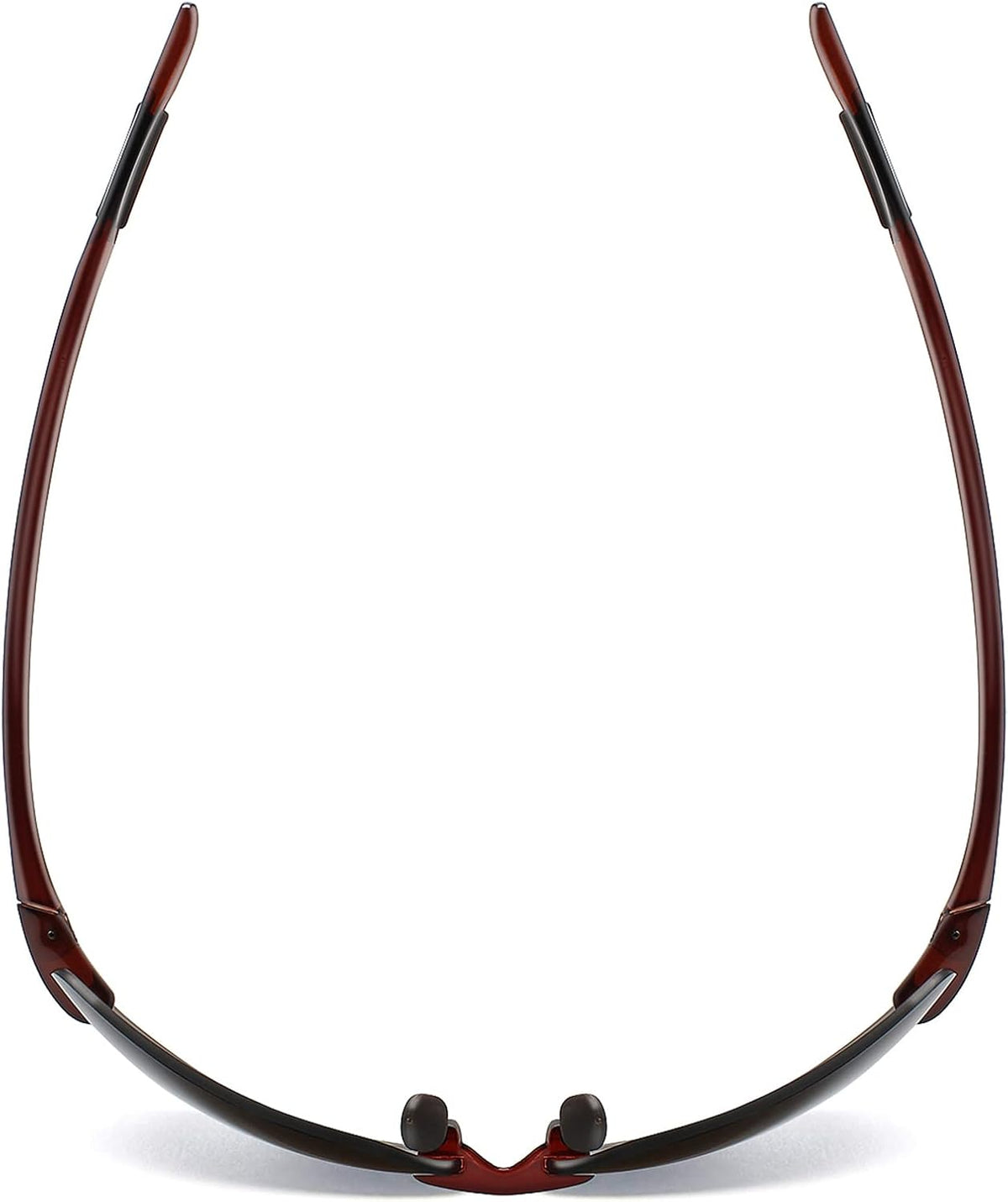 JULI Gafas de sol deportivas para hombres y mujeres, marco Tr90 sin...