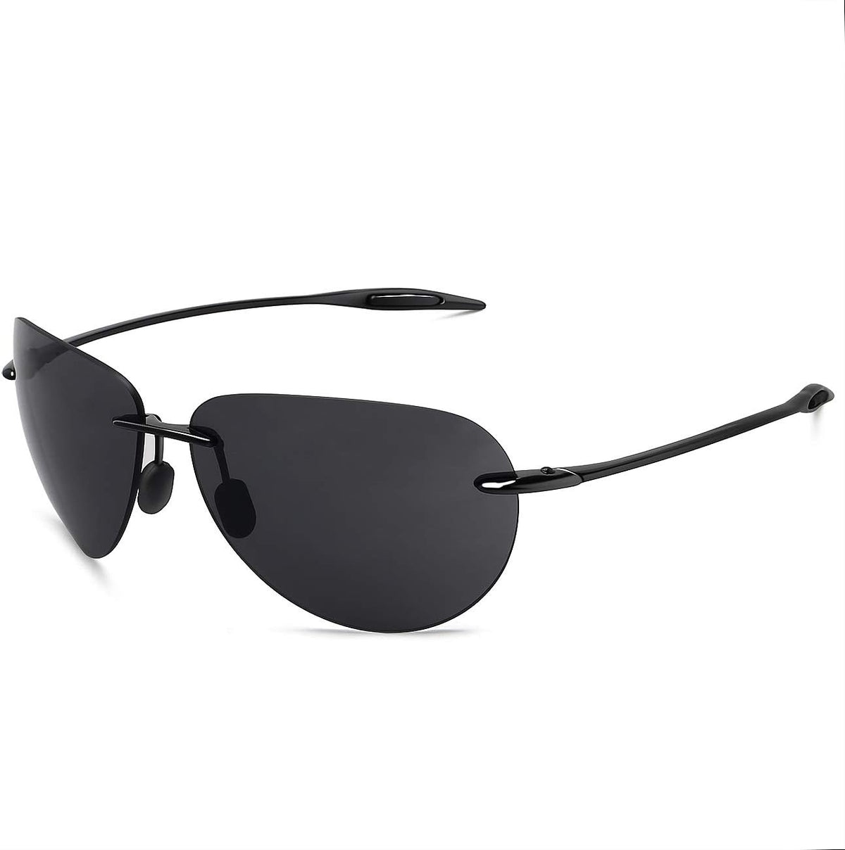 JULI Gafas de sol deportivas para hombres y mujeres, marco Tr90 sin...