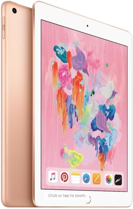 Apple iPad 2018 (9,7 pulgadas, Wi-Fi + celular, 128 GB), dorado (re...
