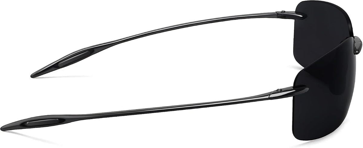 JULI Gafas de sol deportivas para hombres y mujeres, marco Tr90 sin...