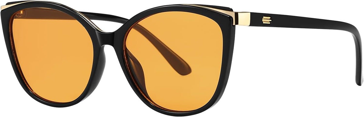 Colrea Gafas de Sol Modernas con Forma de Ojo de Gato para Mujer, E...