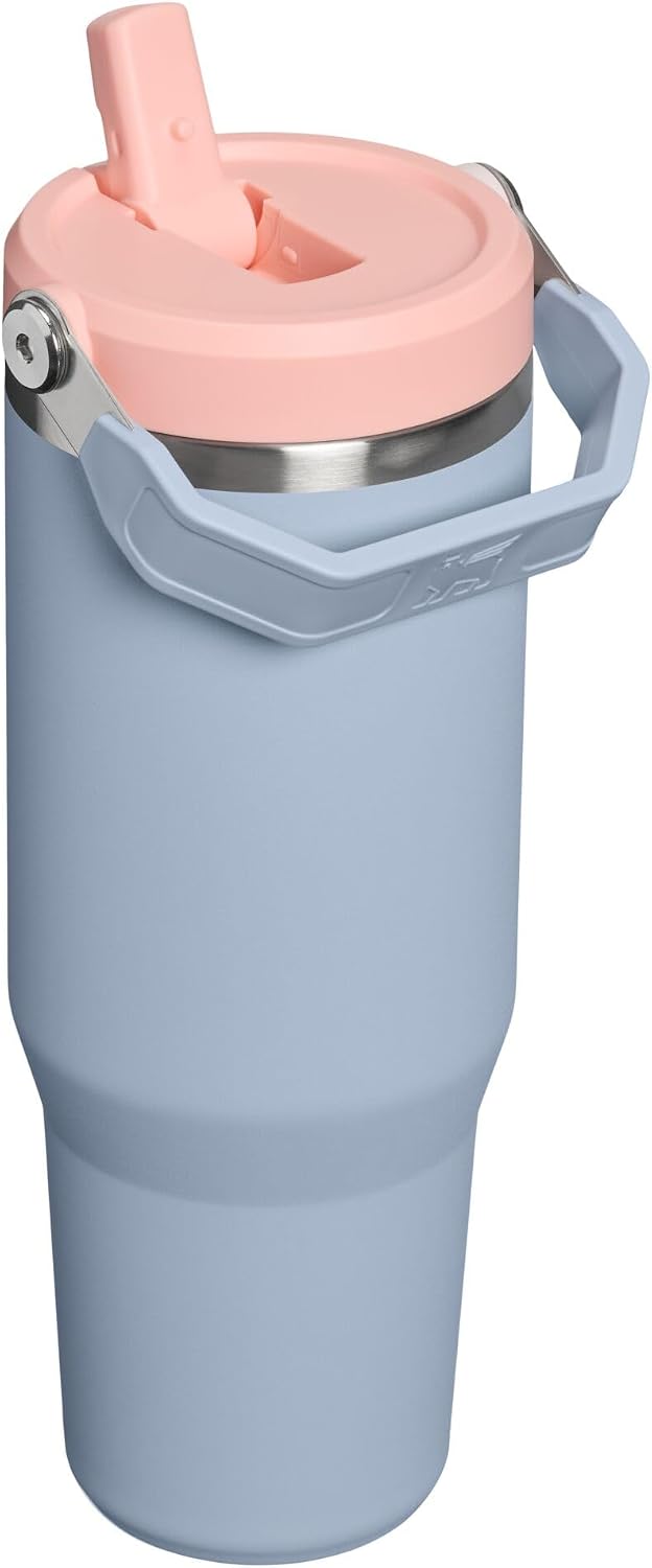 STANLEY IceFlow 2.0 - Vaso con pajita, 30 onzas, Blue Dream | Asa d...