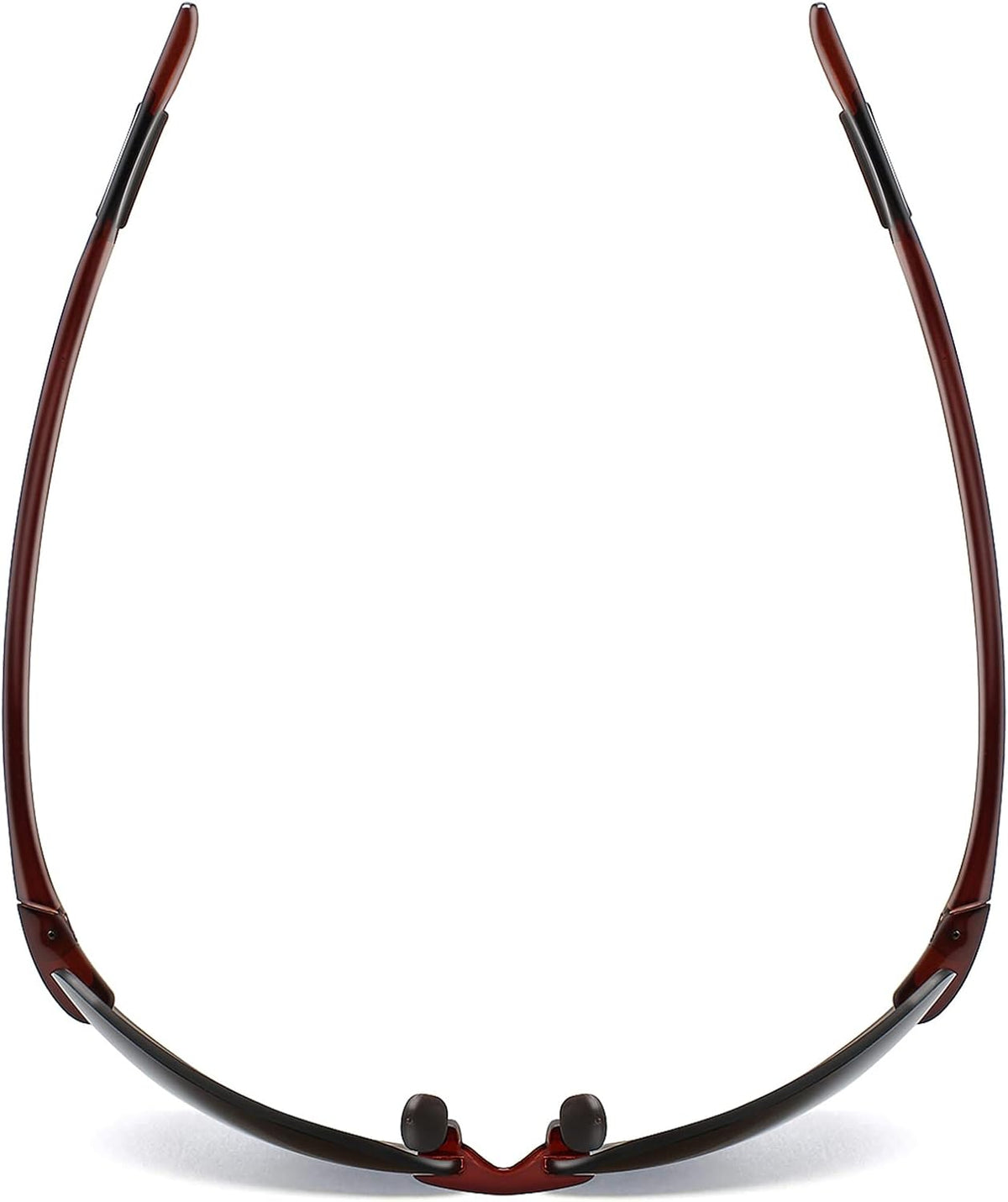 JULI Gafas de sol deportivas para hombres y mujeres, marco Tr90 sin...