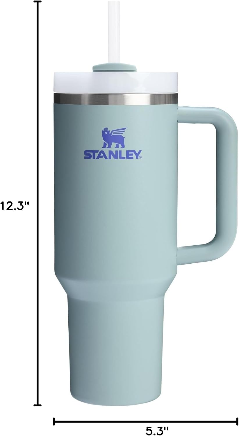 Stanley Quencher H2.0-Vaso de acero inox. con asa, pajilla y tapa F...