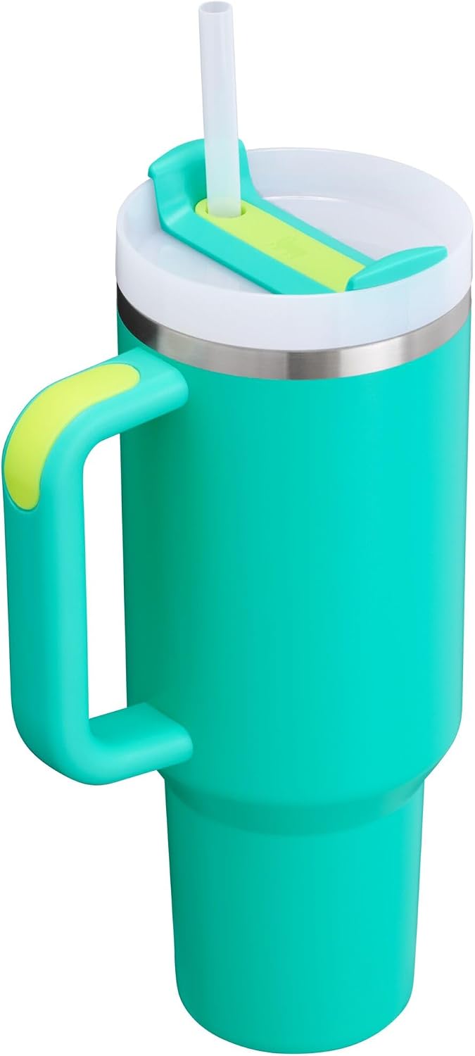 Stanley Quencher H2.0 - Vaso con mango y popote de 40 oz | Tapa Flo...