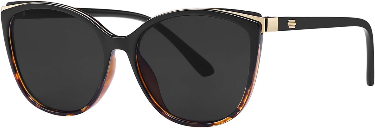 Colrea Gafas de Sol Modernas con Forma de Ojo de Gato para Mujer, E...