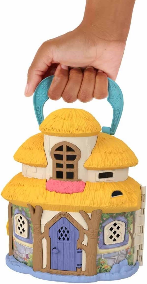 Mattel Disney's Wish Mini Muñeca y Estuche de Juego de Casa de...