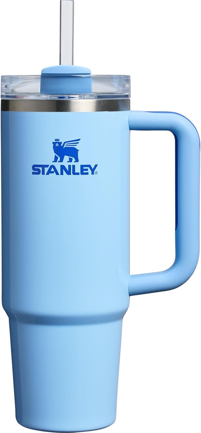 STANLEY Quencher H2.0 - Vaso de 30 onzas con mango y popote | Tapa...