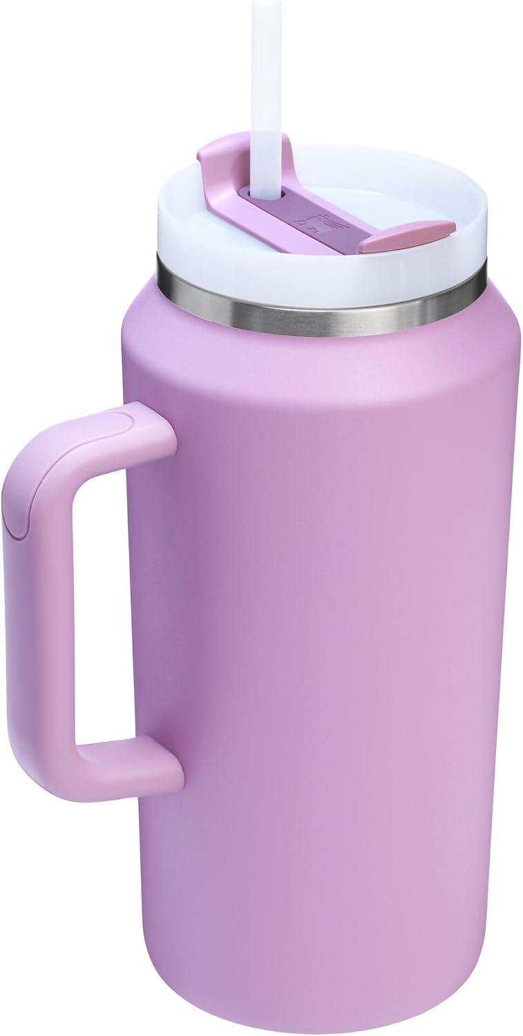 STANLEY Quencher H2.0 Vaso Térmico con Asa y Pajita 64 oz | Tapa Fl...