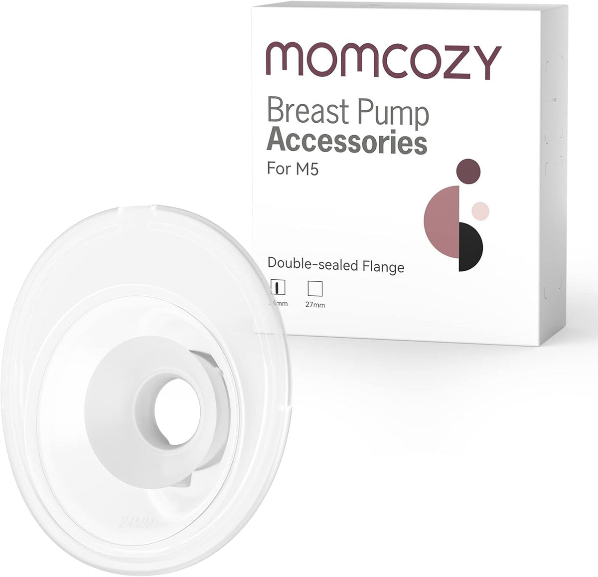 Momcozy M5 - Accesorios de repuesto originales, brida de doble sell...