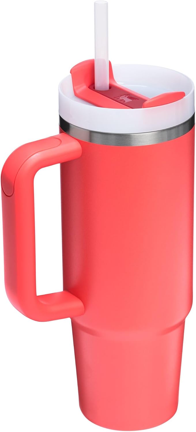 Vaso Stanley Quencher H2.0 con asa y pajita 30 oz | Tapa de estado...