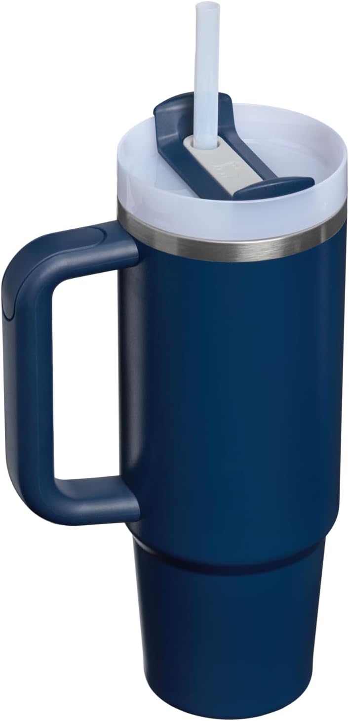 Vaso STANLEY Quencher H2.0 Flow State, 30 oz, azul marino oscuro |...
