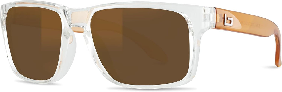 BNUS Corning Gafas de sol con lentes de vidrio para hombres y mujer...