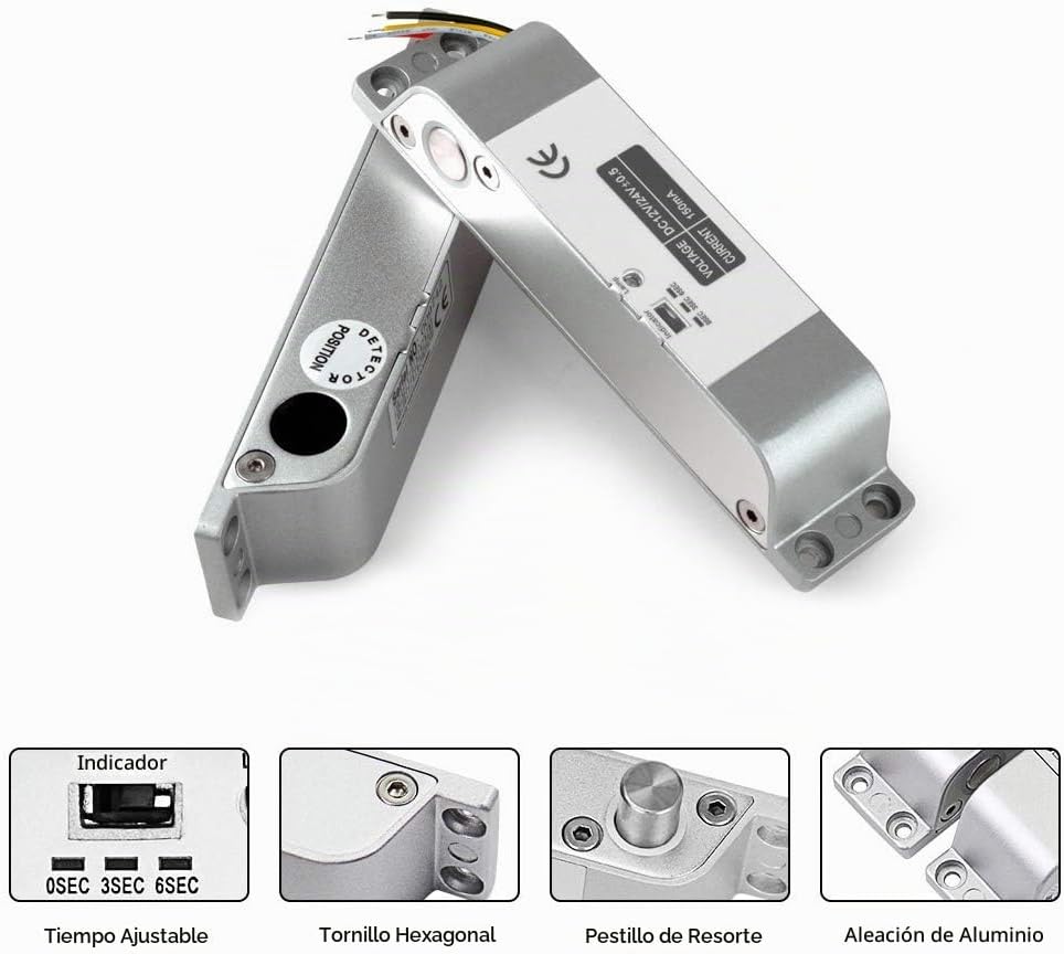 Cerradura de puerta electrónica del modo del NC de la cerradura elé...