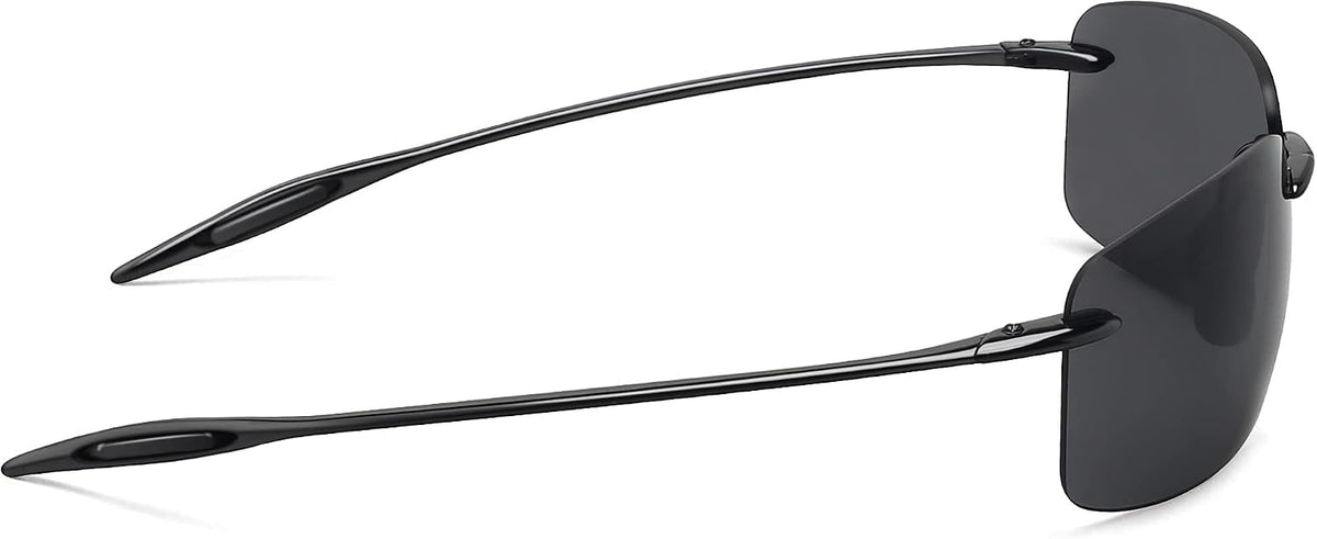 JULI Gafas de sol deportivas para hombres y mujeres, marco Tr90 sin...