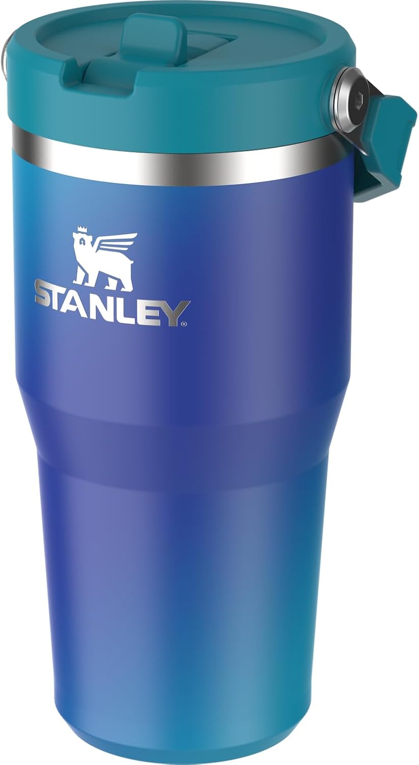 STANLEY IceFlow 2.0 - Vaso con pajita, 20 onzas, color azul marino...