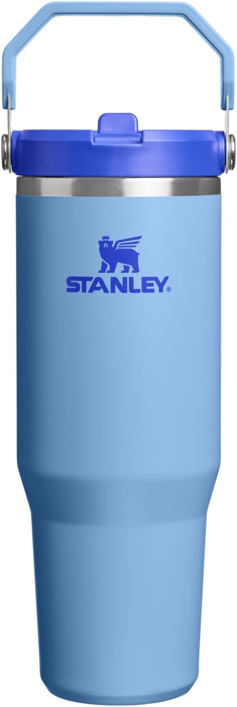 STANLEY IceFlow 2.0 - Vaso con pajita, 30 onzas, cielo azul | Asa d...