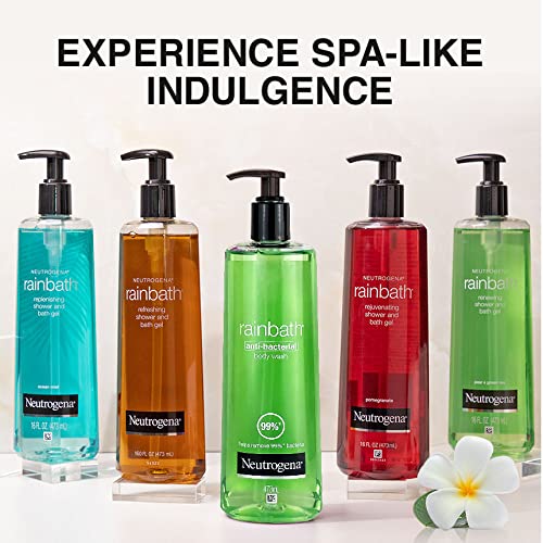Gel de ducha y baño refrescante de Neutrogena, tamaño de viaje, 1 o...