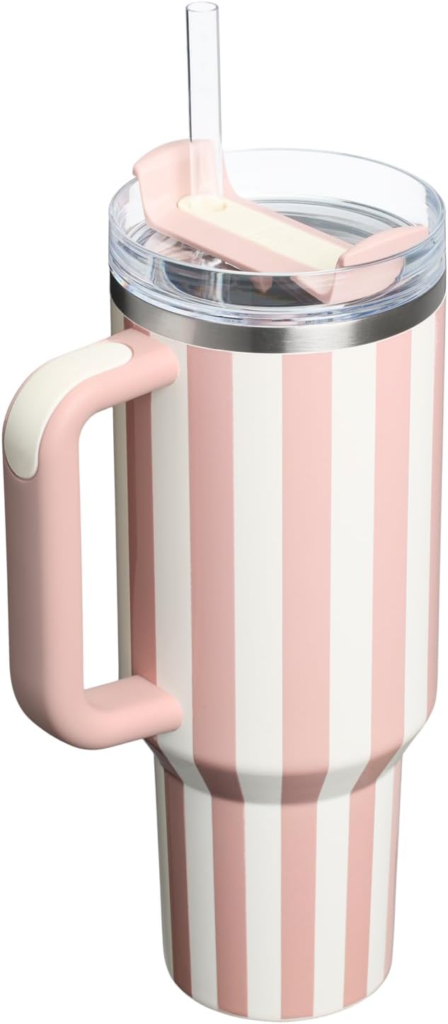 STANLEY Quencher H2.0 Tumbler con Asa y Pajita de 40 oz | Tapa Flow...
