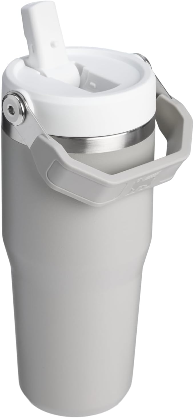 STANLEY IceFlow 2.0 - Vaso con pajita, 14 onzas, color ceniza | Asa...