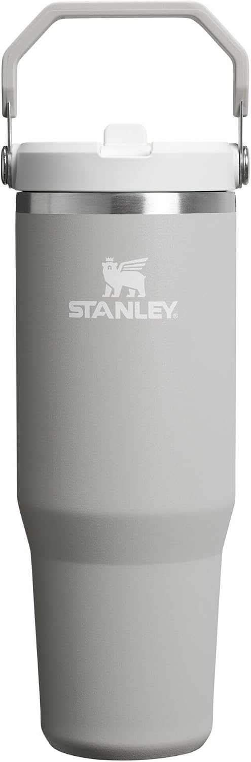 STANLEY IceFlow 2.0 - Vaso con pajita, 30 onzas, color ceniza | Asa...