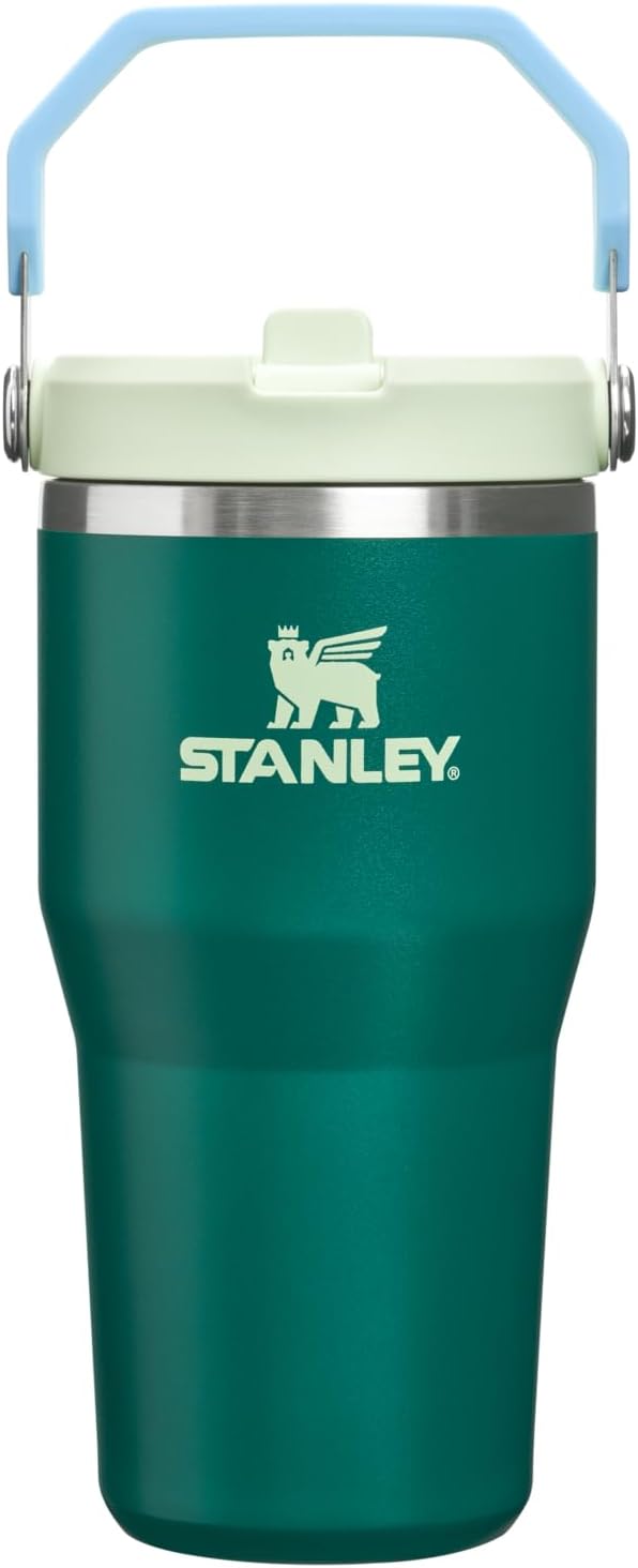STANLEY IceFlow 2.0 - Vaso con pajita, 20 onzas, color esmeralda |...