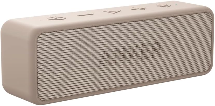 Anker Soundcore 2 Altavoz Bluetooth portátil, 24 horas de reproducc...