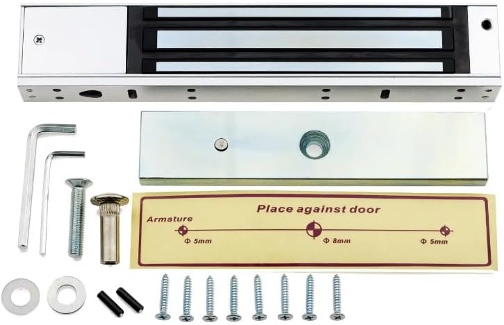 Kit de sistema de control de acceso para puerta de acero inoxidable...