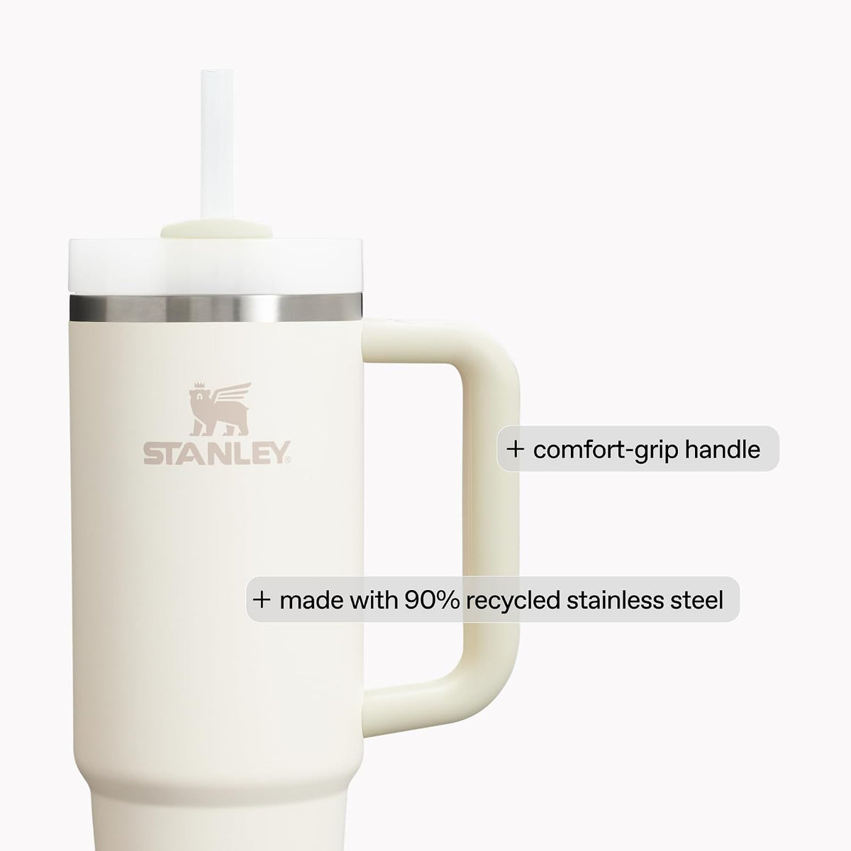STANLEY Quencher H2.0 Flow State - Vaso de 40 onzas, color pizarra...