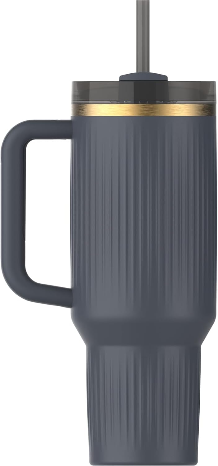 STANLEY Quencher H2.0 - Vaso con asa y pajilla, tapa de 3 posicione...