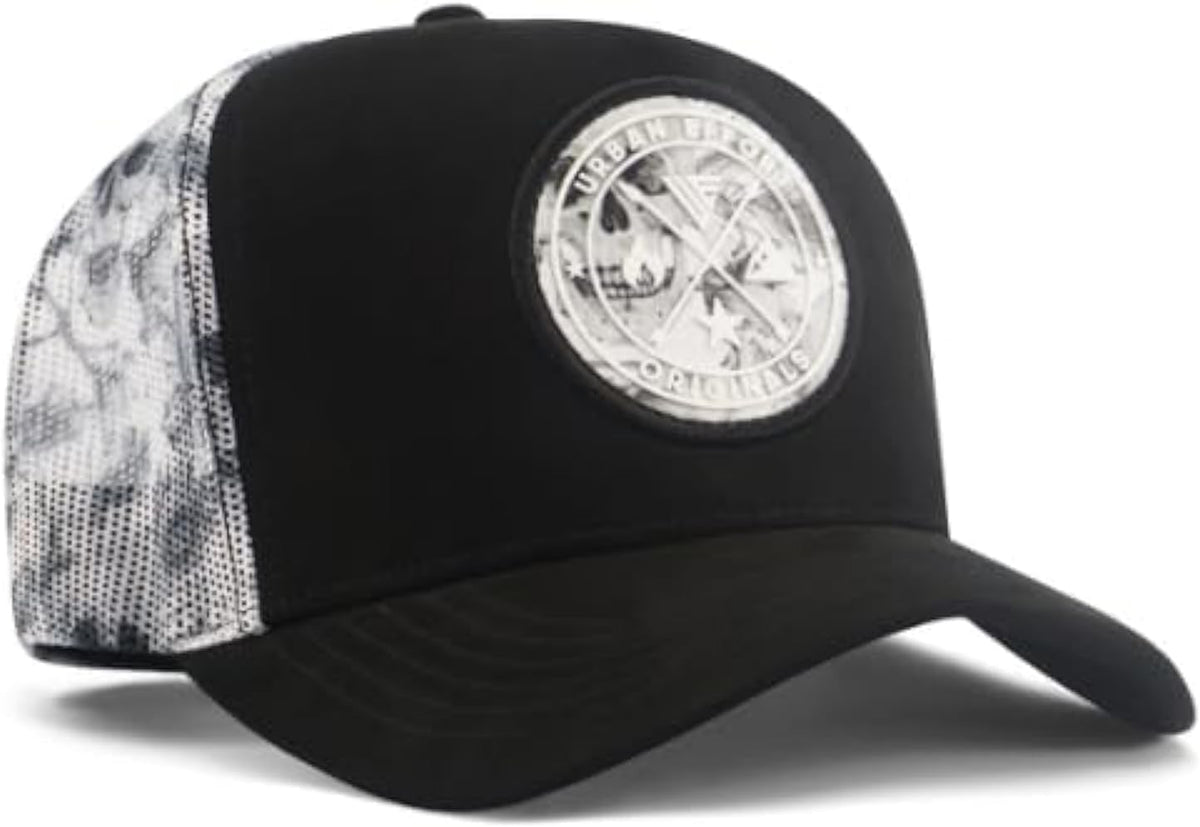 Urban Effort Trucker Hat para hombre – Gorra de béisbol con parte t...