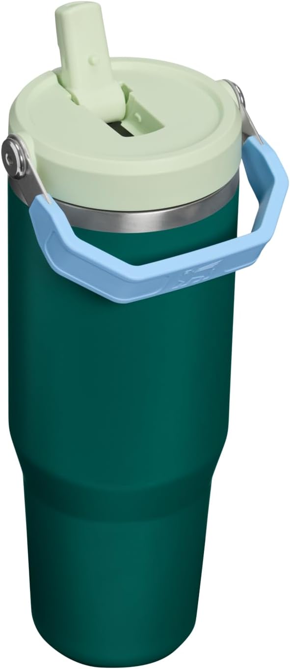 STANLEY IceFlow 2.0 - Vaso con pajita, 30 onzas, color esmeralda |...