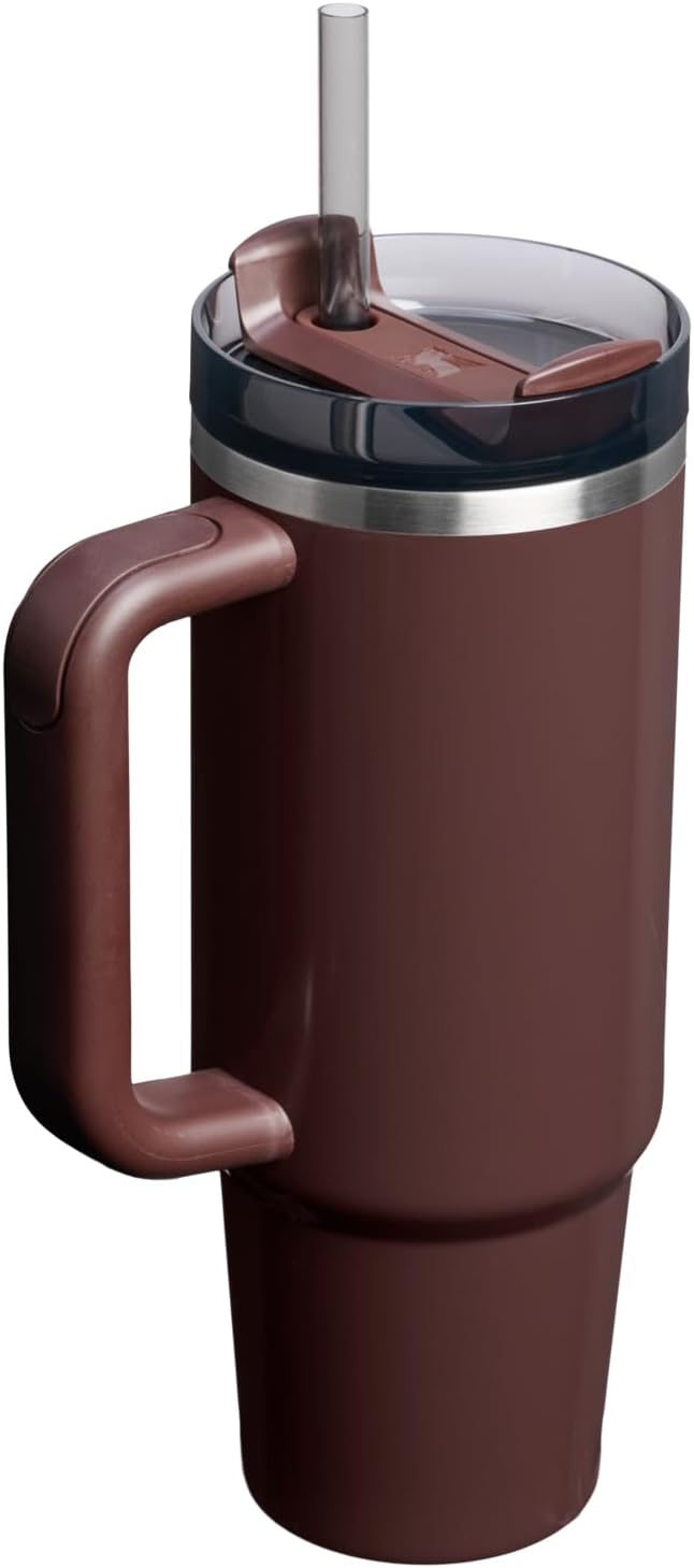STANLEY Quencher H2.0 Flow State - Vaso de 30 onzas, color caoba br...