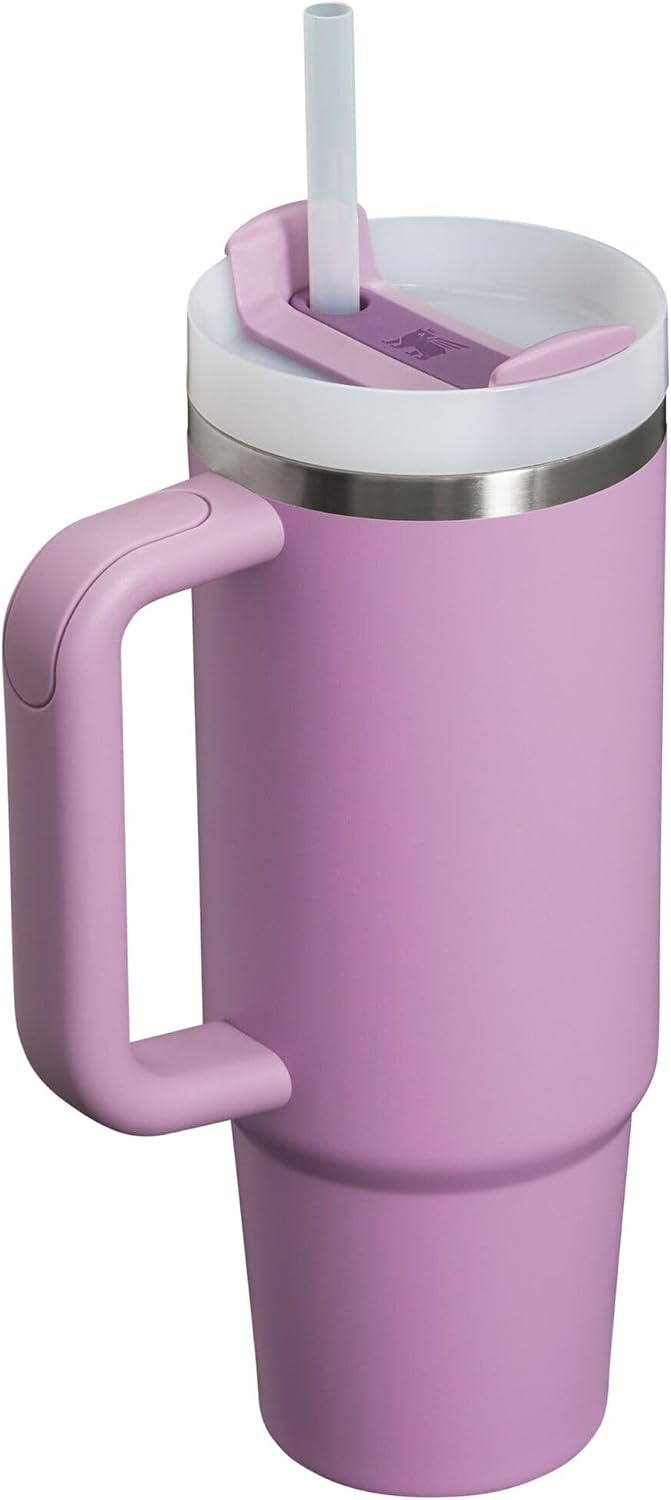 STANLEY Quencher H2.0 Vaso Tumbler con Asa y Pajita 30 oz | Tapa Fl...