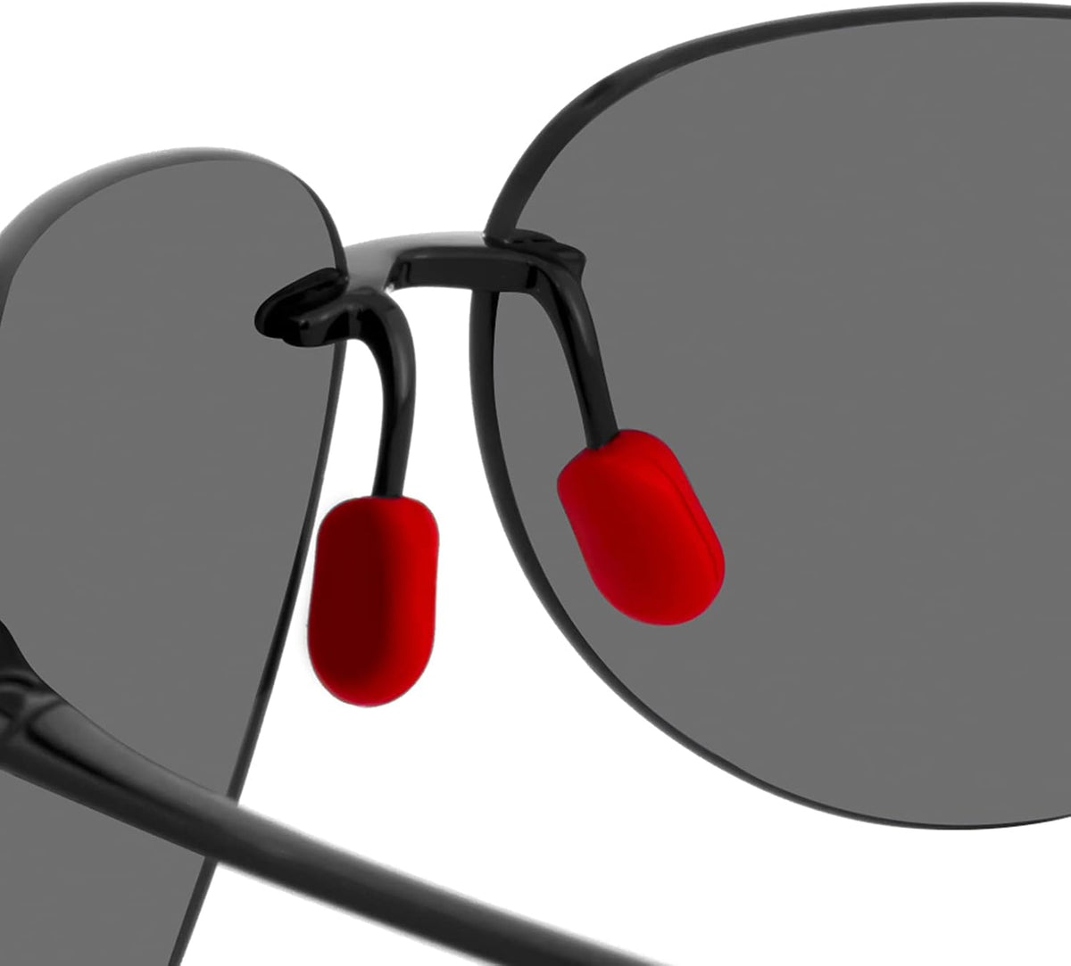 JULI Gafas de sol deportivas para hombres y mujeres, marco Tr90 sin...