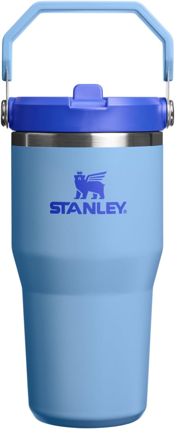 Stanley IceFlow 2.0 - Vaso con pajita, 20 onzas, cielo azul | Asa d...