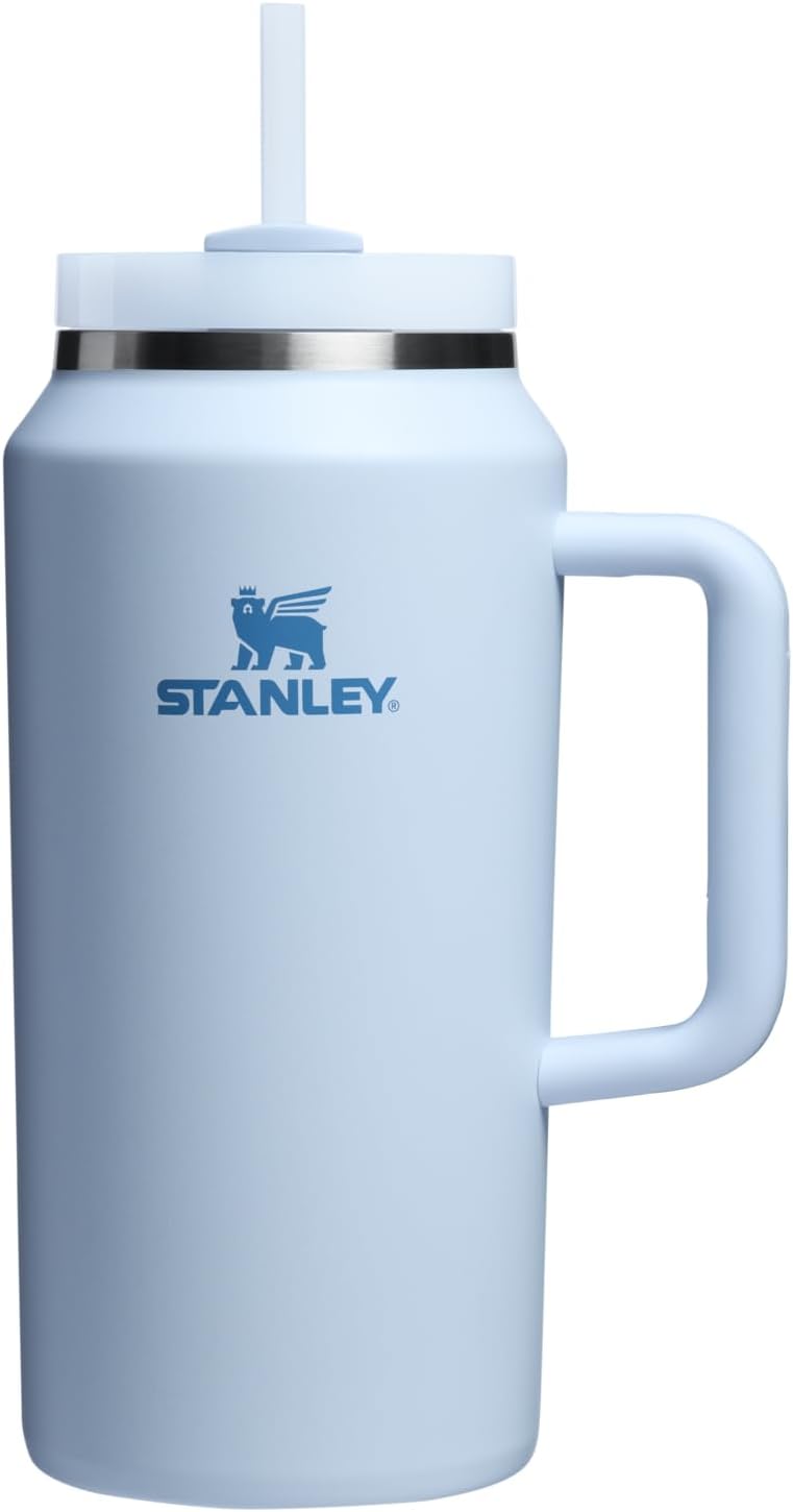 Stanley Quencher H2.0 - Vaso con asa y pajilla, 64 onzas, tapa Flow...